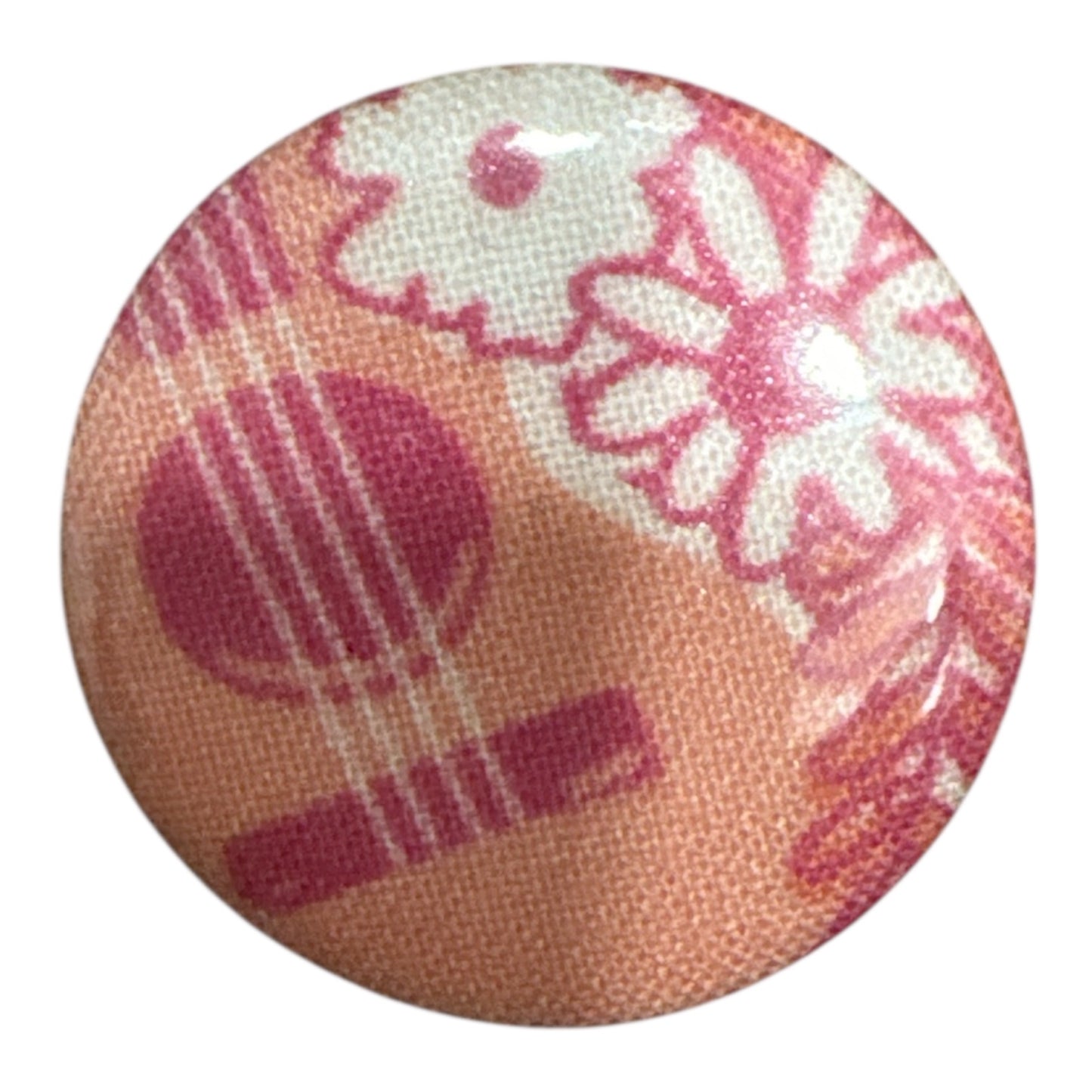 Priscilla - Small Button Pin