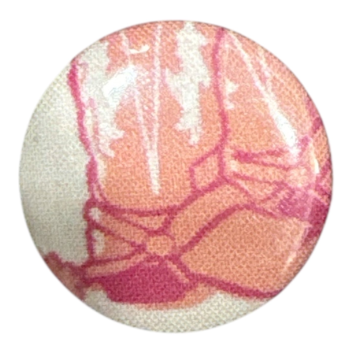 Priscilla - Small Button Pin