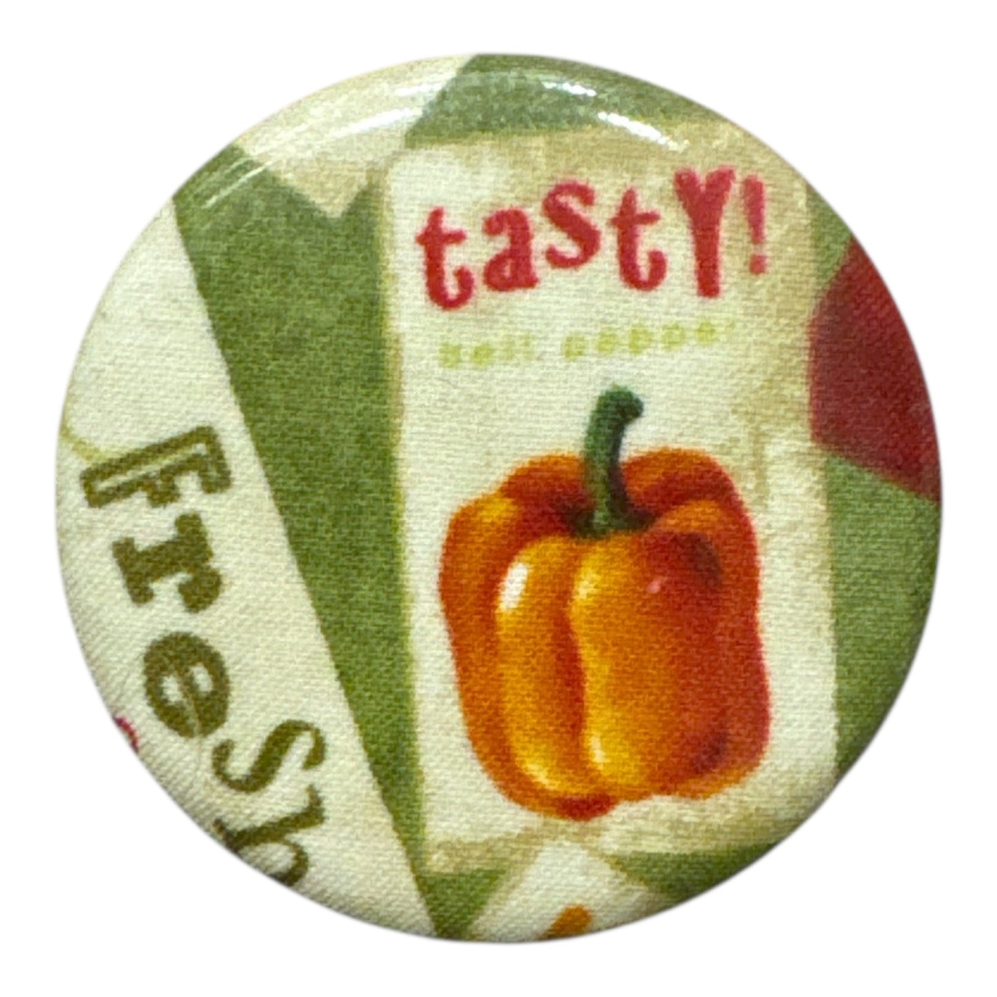 Veggies - Large Button Pin