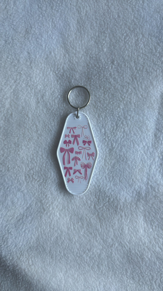 Coquette Bows - Motel Keychain