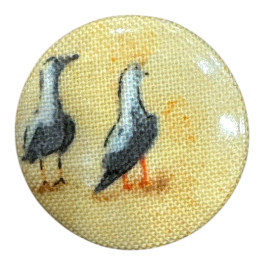 Trudie - Mini Button Pin