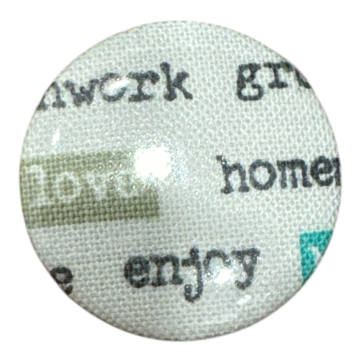 Joan - Mini Button Pin