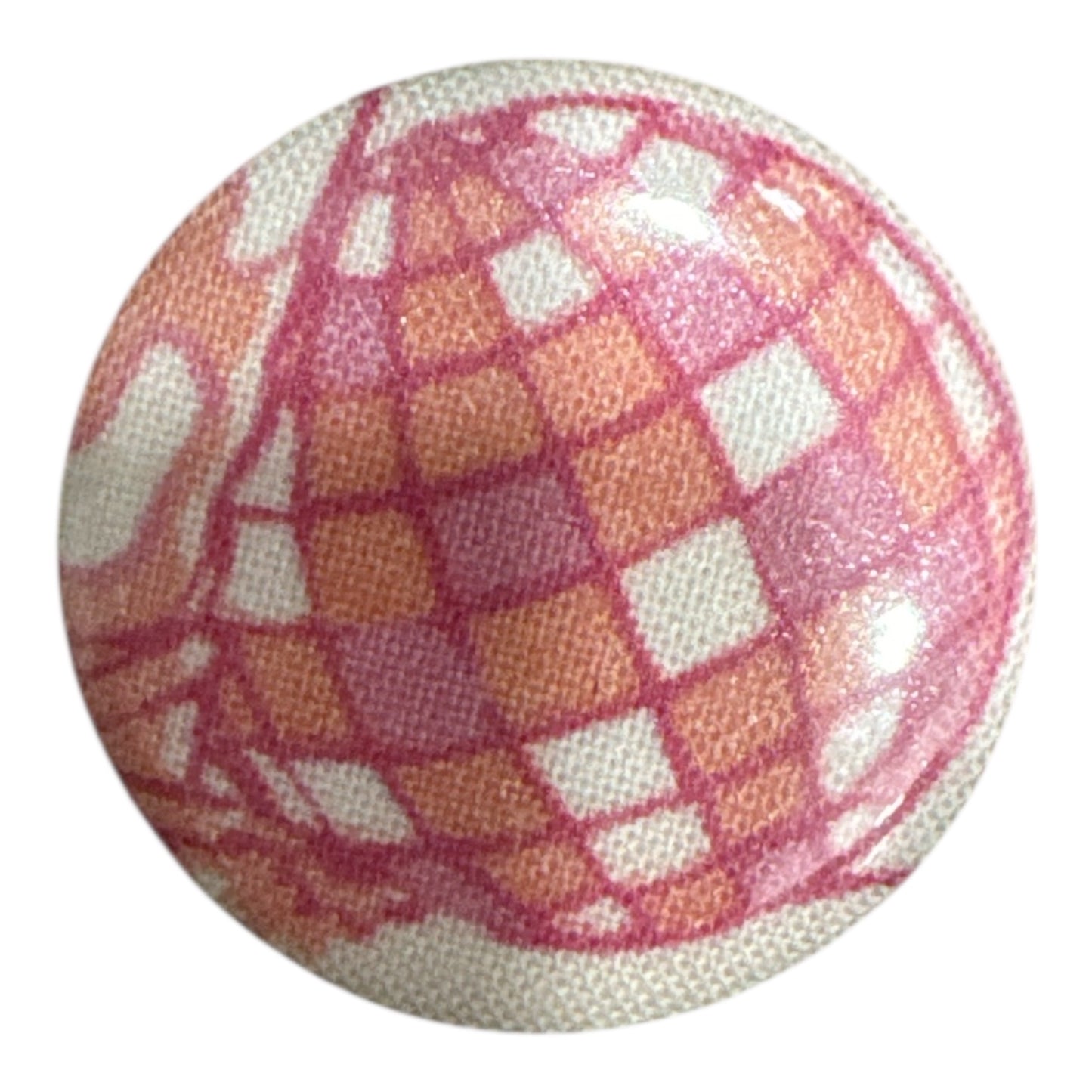 Priscilla - Small Button Pin