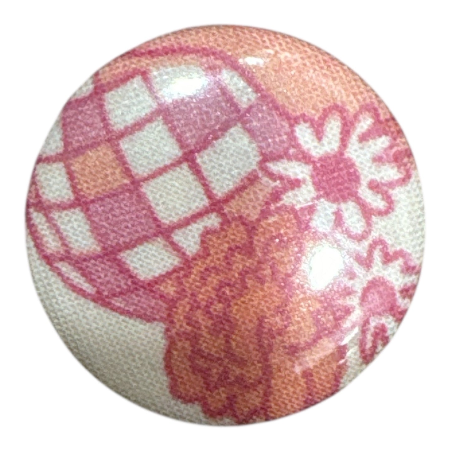 Priscilla - Small Button Pin