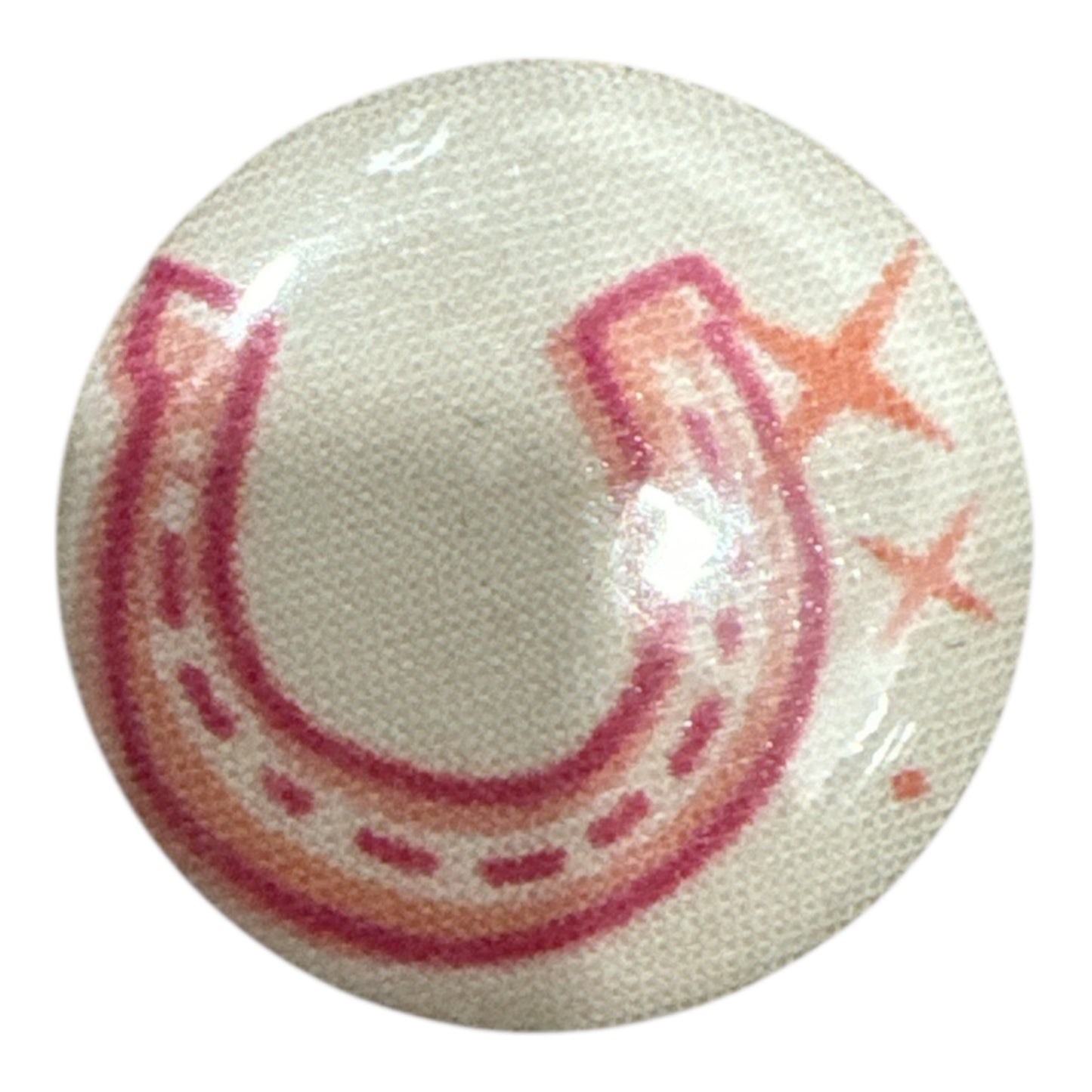 Priscilla - Small Button Pin