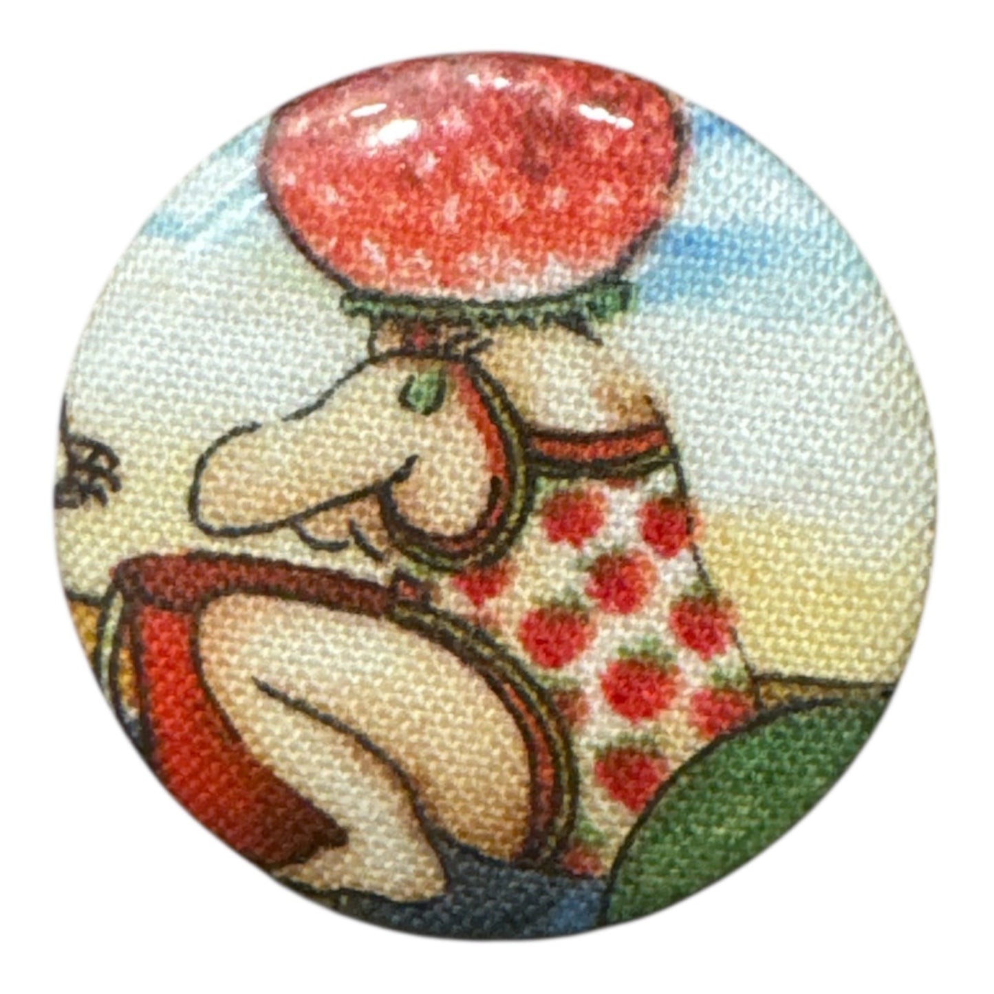 Trudie - Small Button Pin