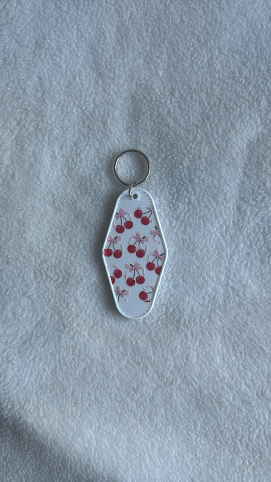 Cherries - Motel Keychain