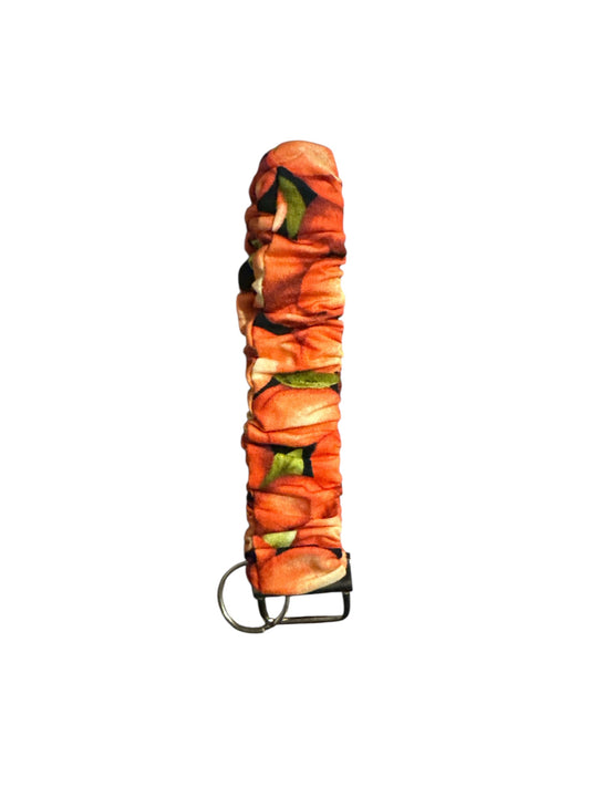 Peaches - Scrunchie Wristlet